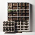 Trays for seedlings