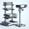 Supports for audio, video equipment