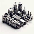 Crosspoint connectors