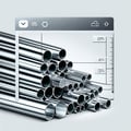 Tubes en aluminium