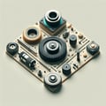 Spare parts for automatic switches