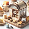 Mini cheese dairies