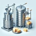 Machinery and equipment for cheese production