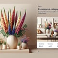 Decorative lupinus
