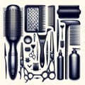 Accessories for hairdressing salons