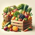 Fruits and vegetables