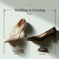 Wedding and evening shoes