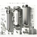 Filters preliminary and for sterilizing liquids, gases and steam