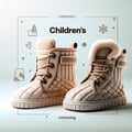Bottes matelassées pour enfants