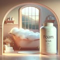 Mousse pour le bain