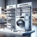 Whirlpool bath racks