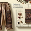 PANTALONS de style oriental
