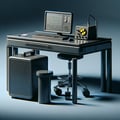 Laboratory furniture for handling radioactive substances