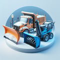 Street snow removal equipment