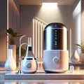 Humidifiers of oxygen plug