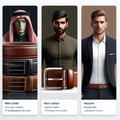 Belts for man