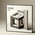 Extended mounting corner blocks