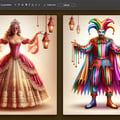 Carnival costumes for adults