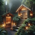 Saunas et bains en bois