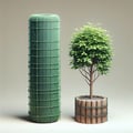 Protective Materials for Shrubs and Trees