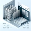 Comlexes, facing, aluminium