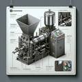 Granulating machines for polymers