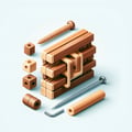 Furniture dowels