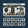 Military shoe covers