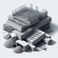 Concrete, reinforced concrete, reinforced concrete products