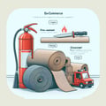 Fire-retardant materials and means